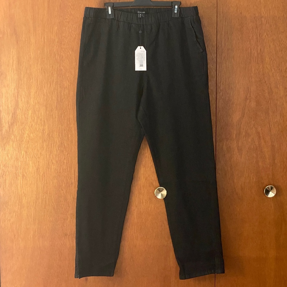 NWT Universal Standard Go Anywhere Black Denim Pants